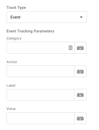 Event tracking parameters explained
