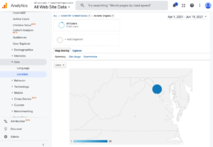 Simplified Impact users in Virginia